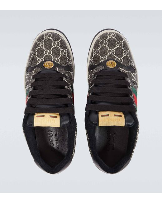 Gucci Multicolor Screener GG Supreme-canvas Sneakers for men