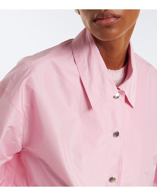 Jil Sander Pink Technical Jacket