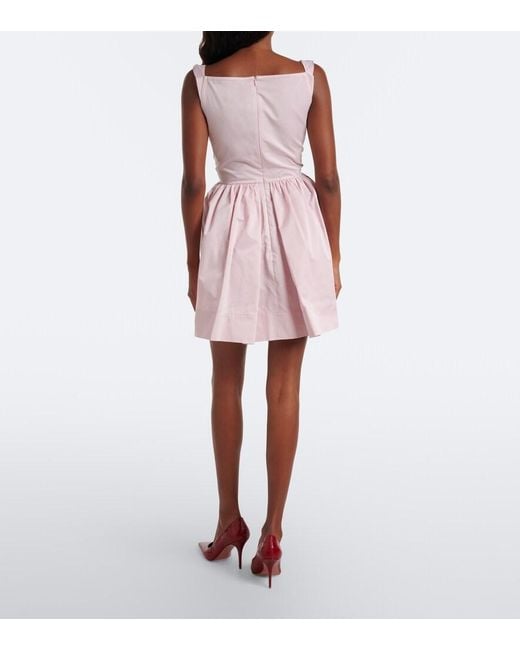 Vivienne Westwood Pink Sunday Minidress
