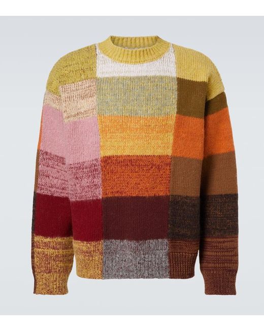 Pullover di Dries Van Noten in Orange da Uomo