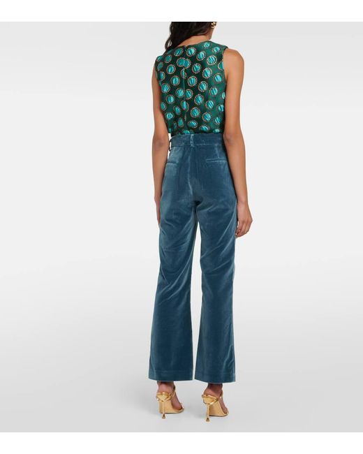 Pantaloni Flared 24/7 di LaDoubleJ in Blue