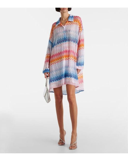 Missoni Multicolor Zig Zag Kaftan