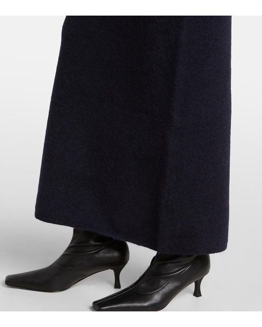 Proenza Schouler Blue Abie Knitted Maxi Dress