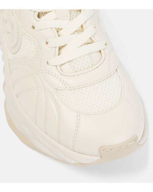 Gucci White Ripple Sneaker