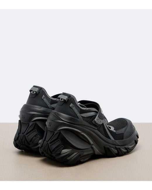 Balenciaga Black Hydra Wedge Sneakers