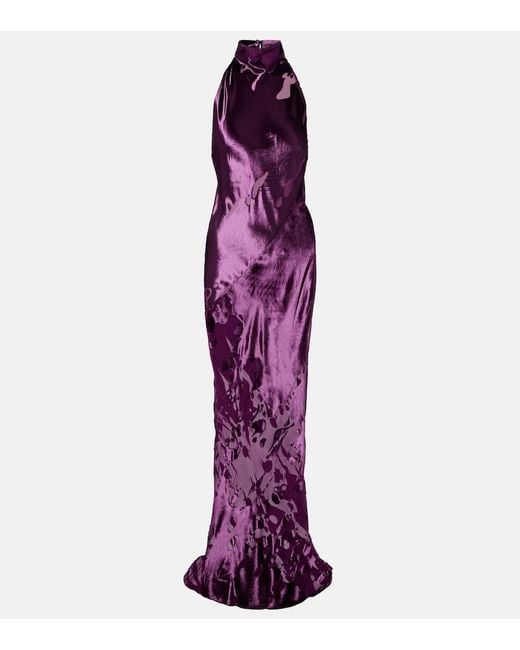 Robe Longue The Sei en coloris Purple