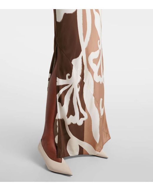 Abito Lungo di Sir in Metallic