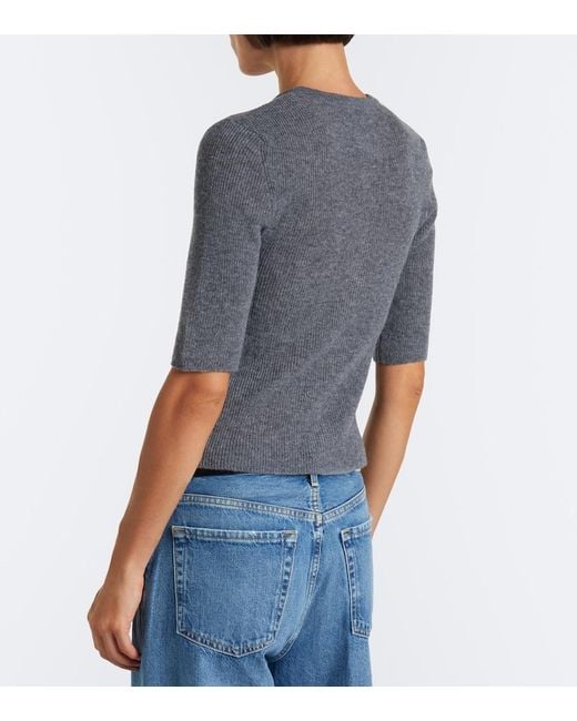 Citizens of Humanity Gray Tabitha Wool And Cashmere Cardigan