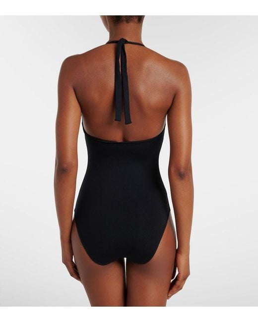 Eres Blue Harmony Halterneck Swimsuit
