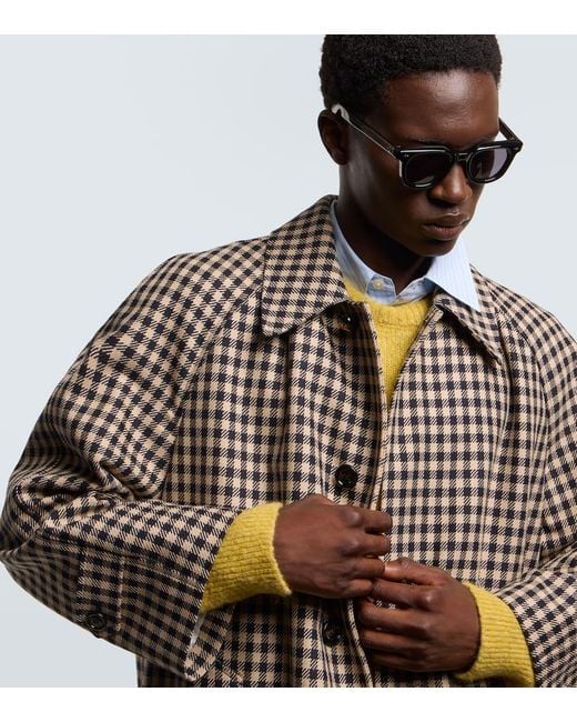 Jacques Marie Mage Eckige Sonnenbrille Vendome in Brown für Herren