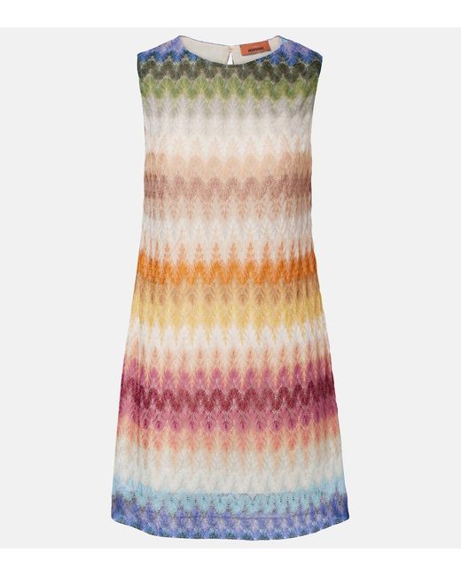 Missoni Pink Sleeveless Minidress