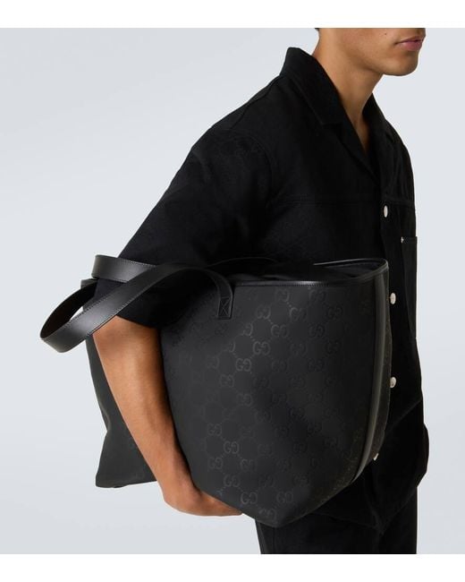 Gucci Tote Bag Edge Large in Black für Herren