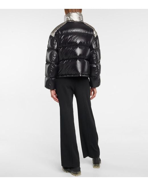 Moncler Black Cuscute High-Neck Down Jacket
