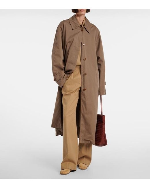 The Row Natural Soft Suede Loafers