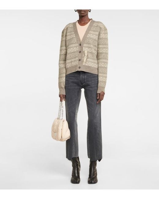 Maison Margiela Black Ankle Boots Tabi Aus Leder