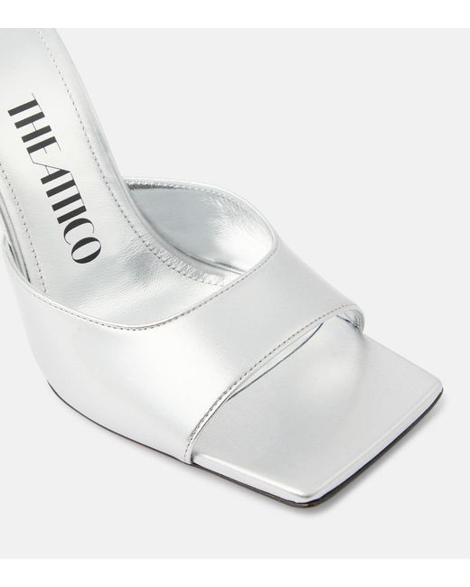 The Attico White Cheope 105Mm Sandals
