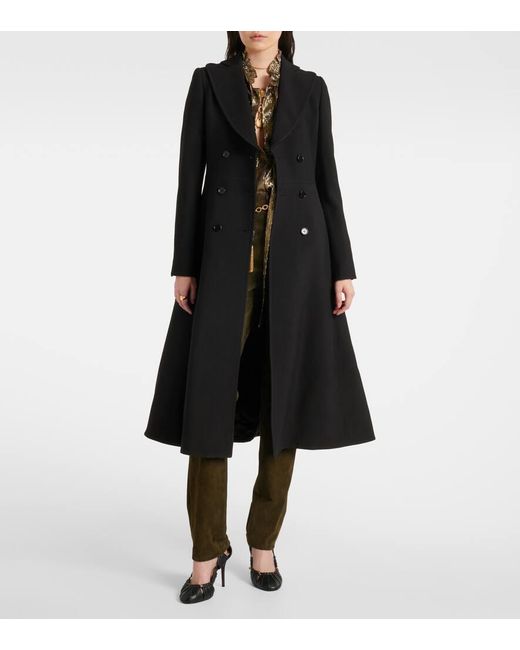 Chloé Black Wool Coat
