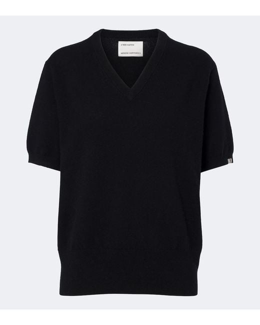 Extreme Cashmere Black N°490 Martina Cashmere-Blend Sweater