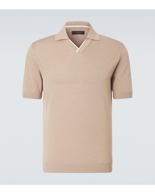 Polo De Algodon Slowear de hombre de color Natural