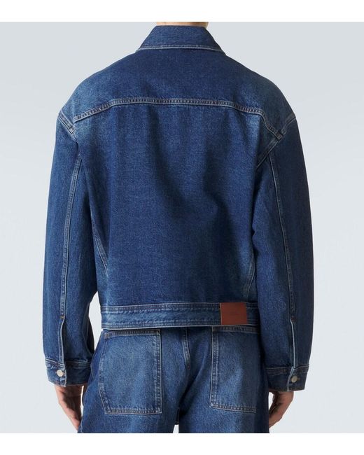 Studio Nicholson Blue Stein Denim Jacket for men