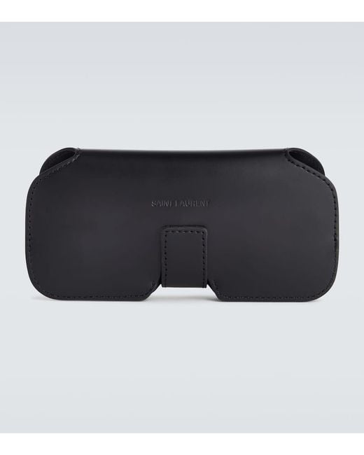 Saint Laurent Brown Sl 706 Rectangular Sunglasses for men