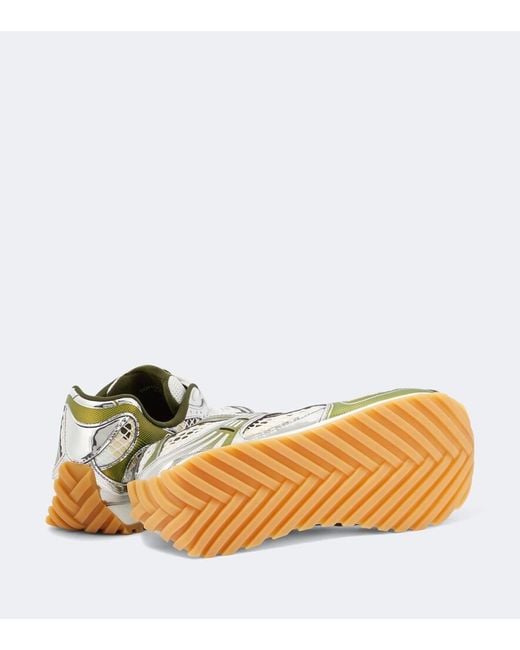 Bottega Veneta Metallic Low Orbit/ Sneakers for men