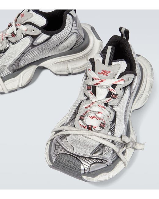 Sneakers 3XL di Balenciaga in Metallic da Uomo