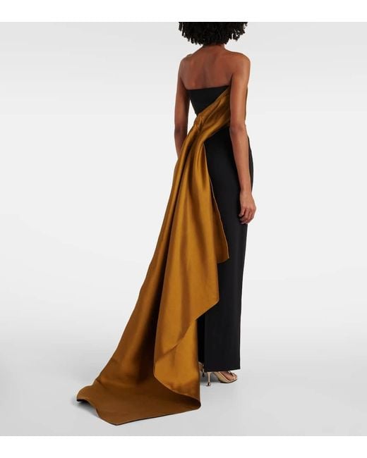 Robe Longue Kinsley Solace London en coloris Black
