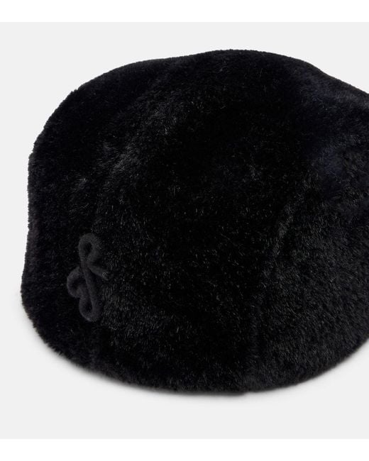 Ruslan Baginskiy Black Logo Flat Cap