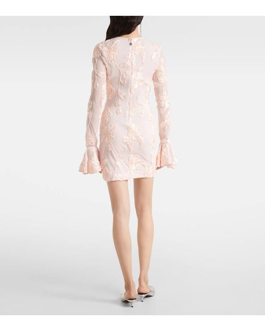Robe Brodee En Resille ROTATE BIRGER CHRISTENSEN en coloris Pink