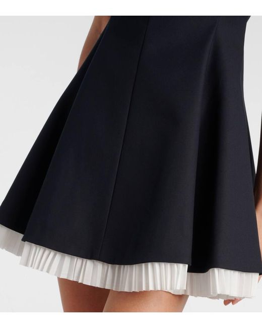 Jonathan Simkhai Blue Dorothie Minidress
