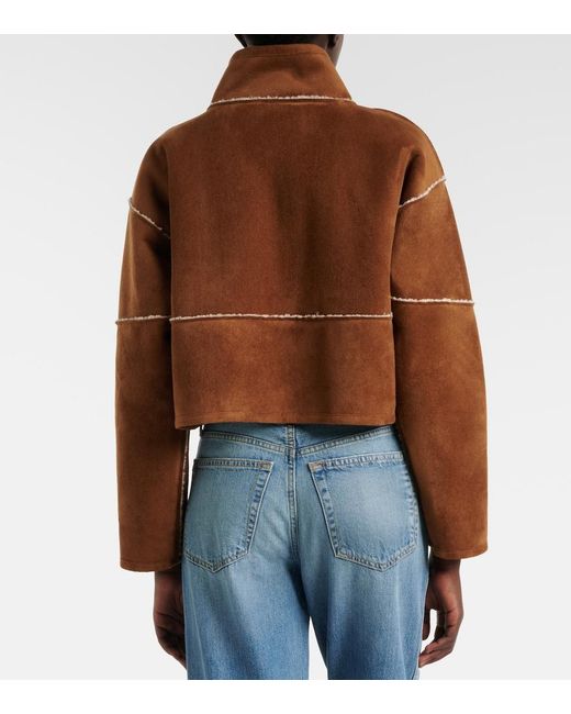 Velvet Brown Kelly Cropped Jacket