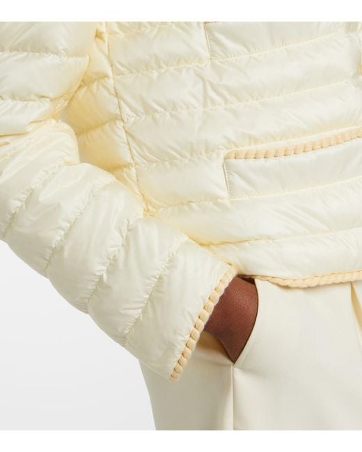 Moncler Natural Circaete Quilted Down Jacket