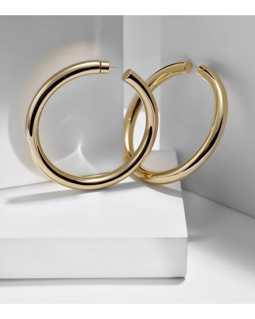 Jennifer Fisher Metallic Jamma 10Kt-Plated Hoop Earrings
