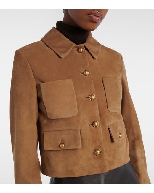 Altuzarra Brown Suede Jacket