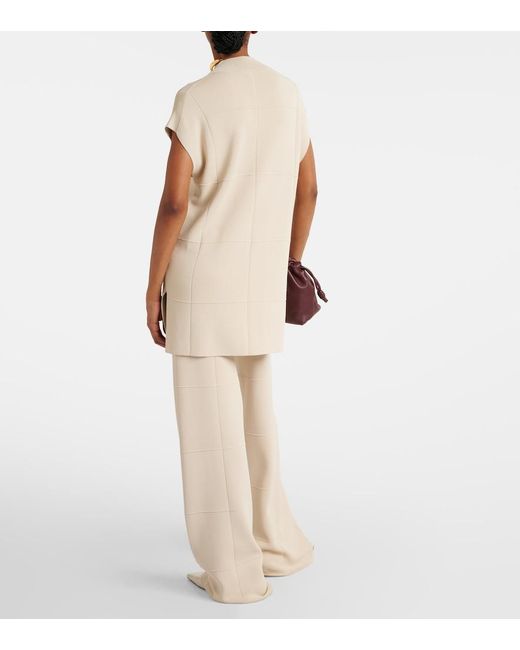 Joseph Natural Jersey Sweater Vest