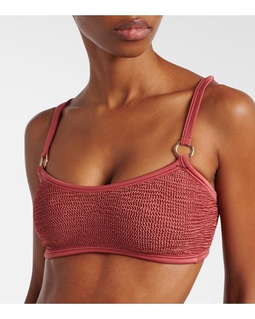 Hunza G Red Iris Bikini