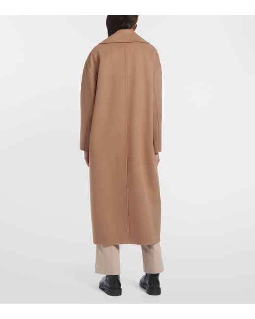 Max Mara Brown Holland Virgin Wool Coat