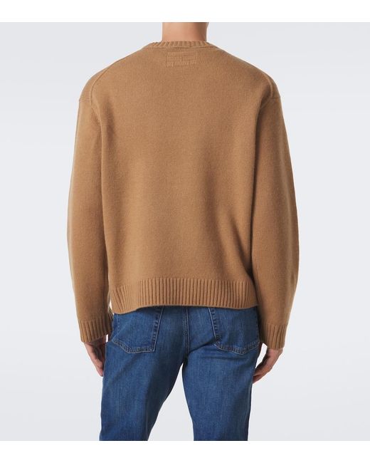 FRAME Brown Cashmere Sweater for men