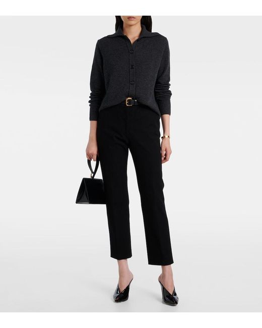 Jardin Des Orangers Black Cashmere Cardigan