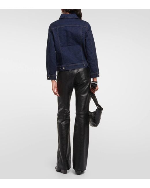 X EmRata – Veste en jean Jerrie AG Jeans en coloris Blue