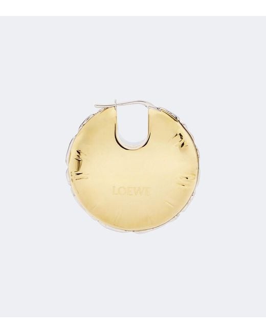 Loewe White Ohrringe Blown
