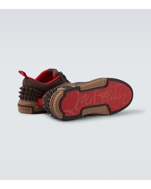 Sneakers Astroloubi di Christian Louboutin in Brown da Uomo