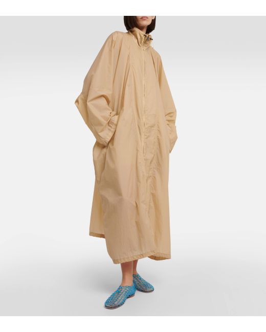 The Row Natural Silva Oversized Rain Coat