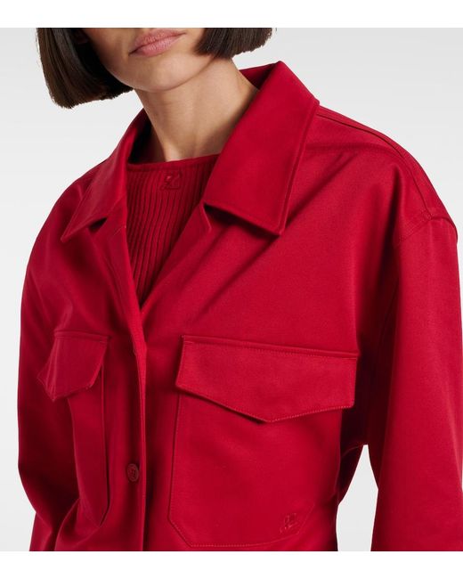 Courreges Red Logo Shirt