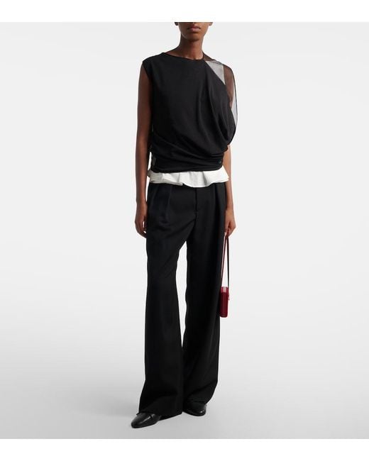 Herbert Levine Black 24/7 Leather Ballet Flats