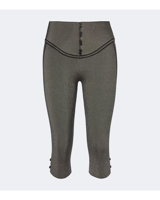 Jacquemus Gray Sera Capri Pants