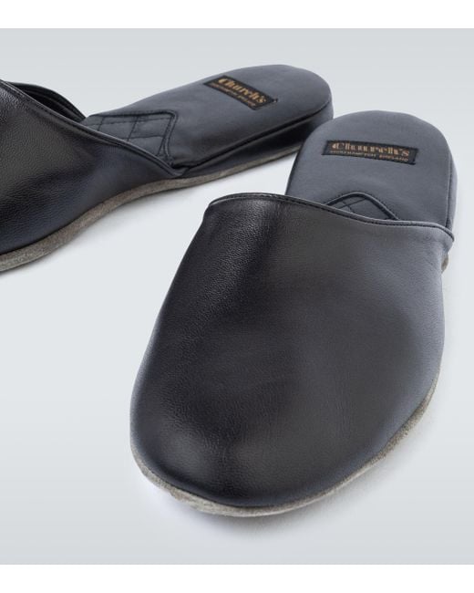 Church's Air Travel 03 Slippers in Black for Men | Lyst Australia