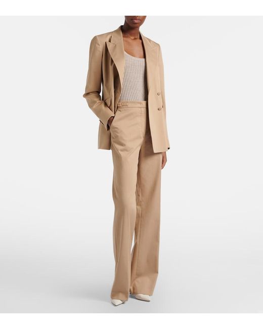 Gabriela Hearst Natural Nevin Cashmere And Silk Tank Top