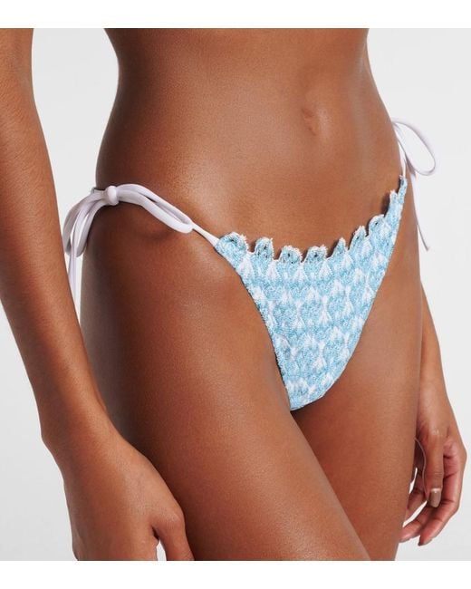 Missoni Blue Crochet Bikini